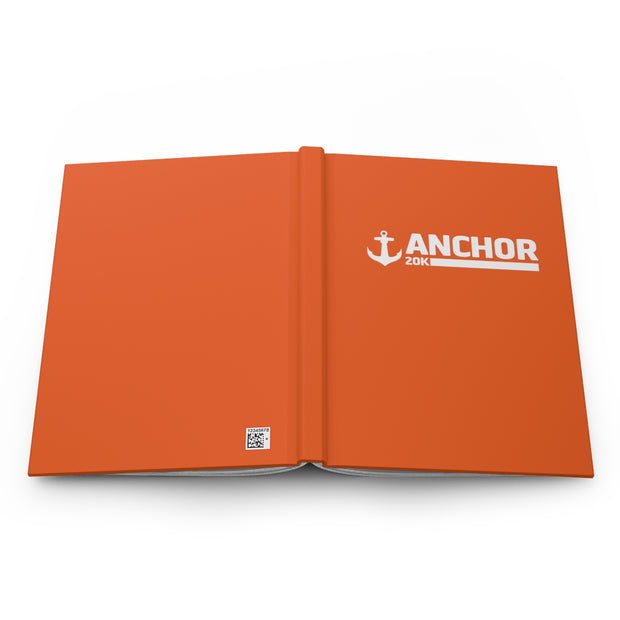 GB-BBF-AN-Hardcover Journal Matte ANCHOR LOGO (Ships Separately)