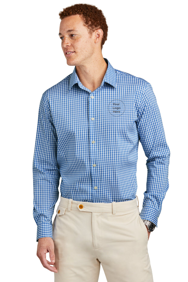 NEW! BB18006 Brooks Brothers® Tech Stretch Patterned Shirt