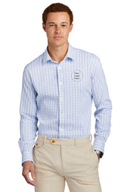 NEW! BB18006 Brooks Brothers® Tech Stretch Patterned Shirt