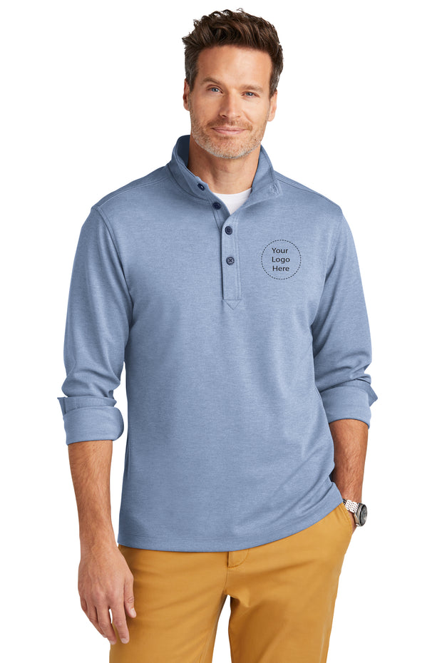 NEW! BB18202 Brooks Brothers® Mid-Layer Stretch 1/2-Button