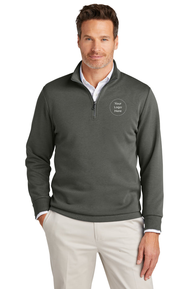 NEW! BB18206 Brooks Brothers® Double-Knit 1/4-Zip