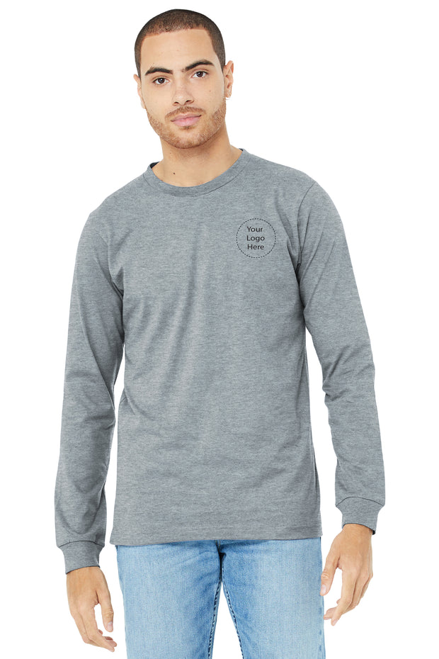 BC3501CVC BELLA+CANVAS® Unisex Heather CVC Long Sleeve Tee