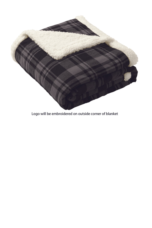 BP43 PA® Flannel Sherpa Blanket