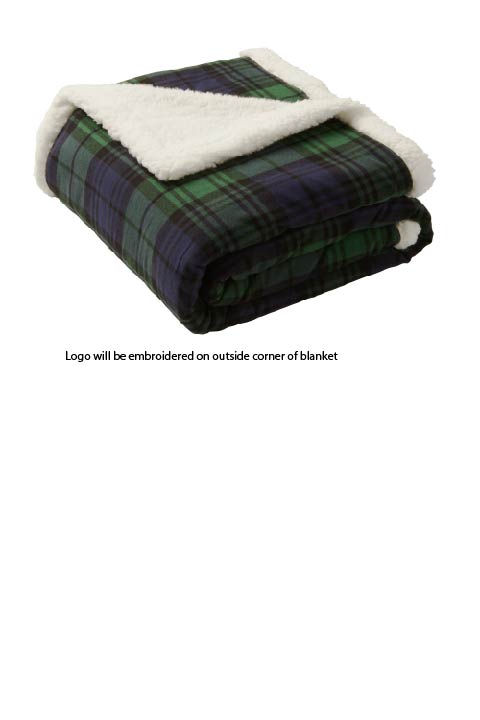 BP43 PA® Flannel Sherpa Blanket