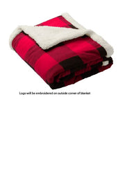 BP43 PA® Flannel Sherpa Blanket