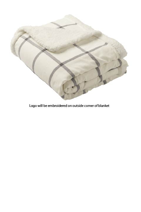 BP43 PA® Flannel Sherpa Blanket