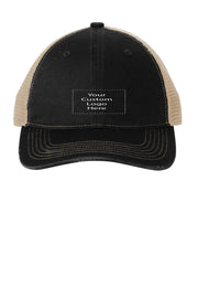 NEW-C600 Distressed Mesh Back Cap