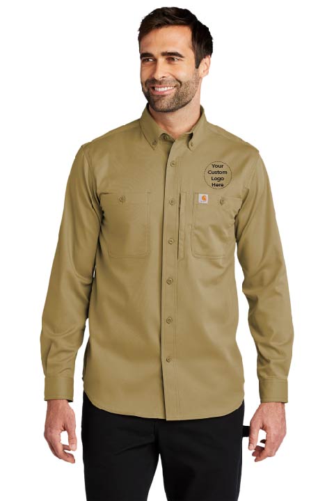 NEW! SMCT102538 Carhartt Force® Rugged Professional  Long Sleeve Shirt