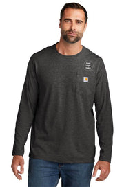 KOS-CT104617 Carhartt Force® Long Sleeve Pocket T-Shirt