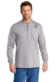 CTK128 Carhartt Long Sleeve Henley