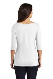 DM107L District® Women's Perfect Weight® 3/4-Sleeve Tee