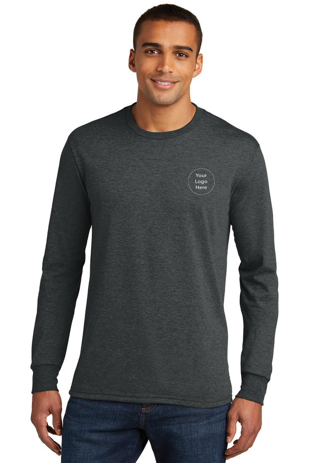 DM132 District® Perfect Tri® Long Sleeve Tee