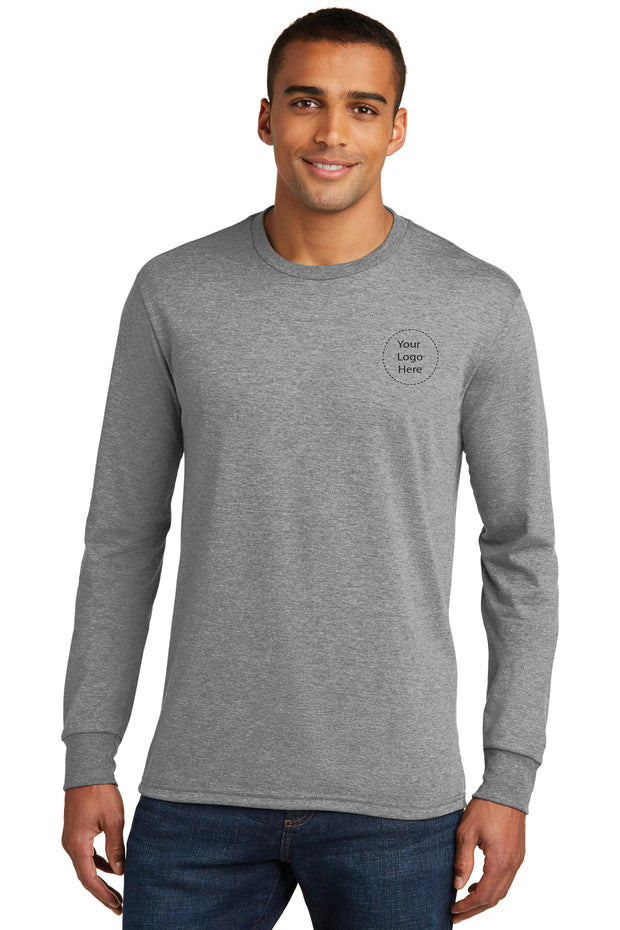 DM132 District® Perfect Tri® Long Sleeve Tee