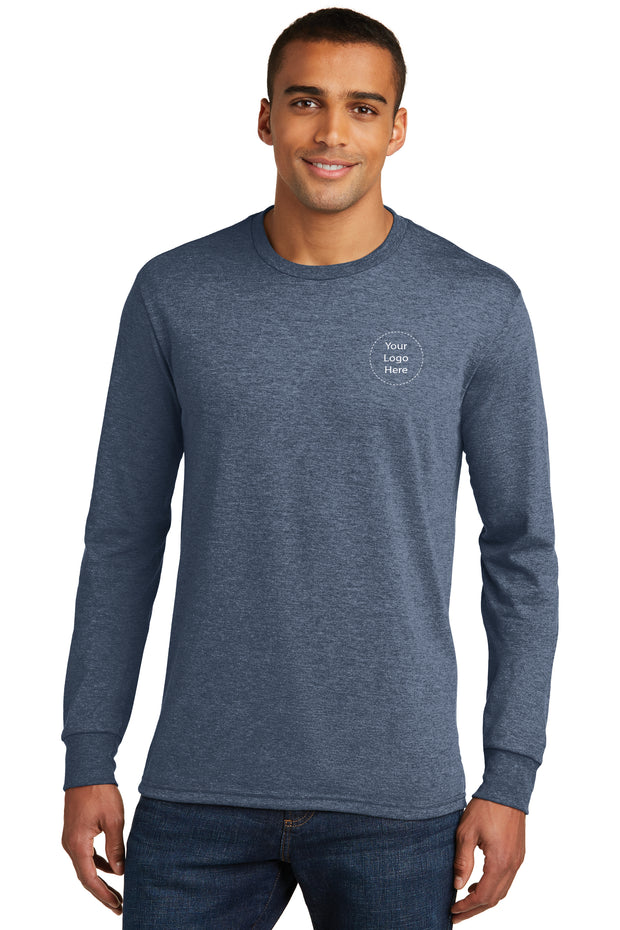 DM132 District® Perfect Tri® Long Sleeve Tee