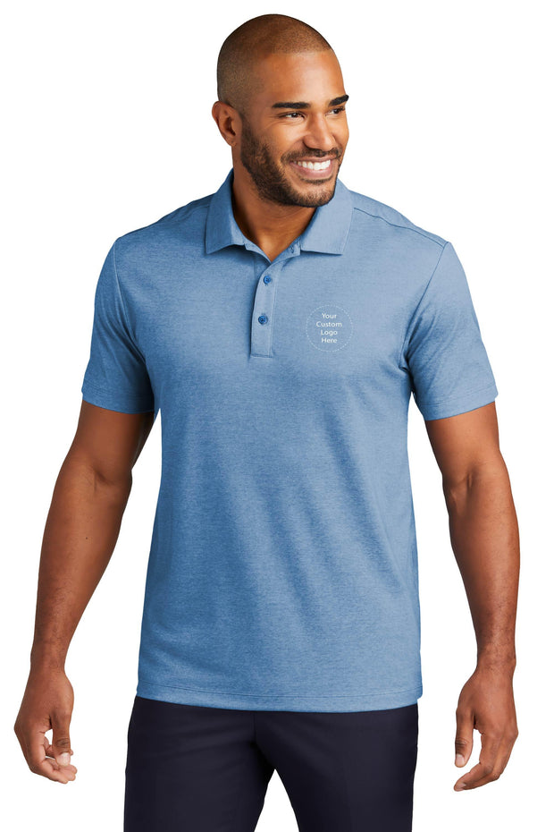 NEW-K830 PA Mens Fine Pique Blend Polo