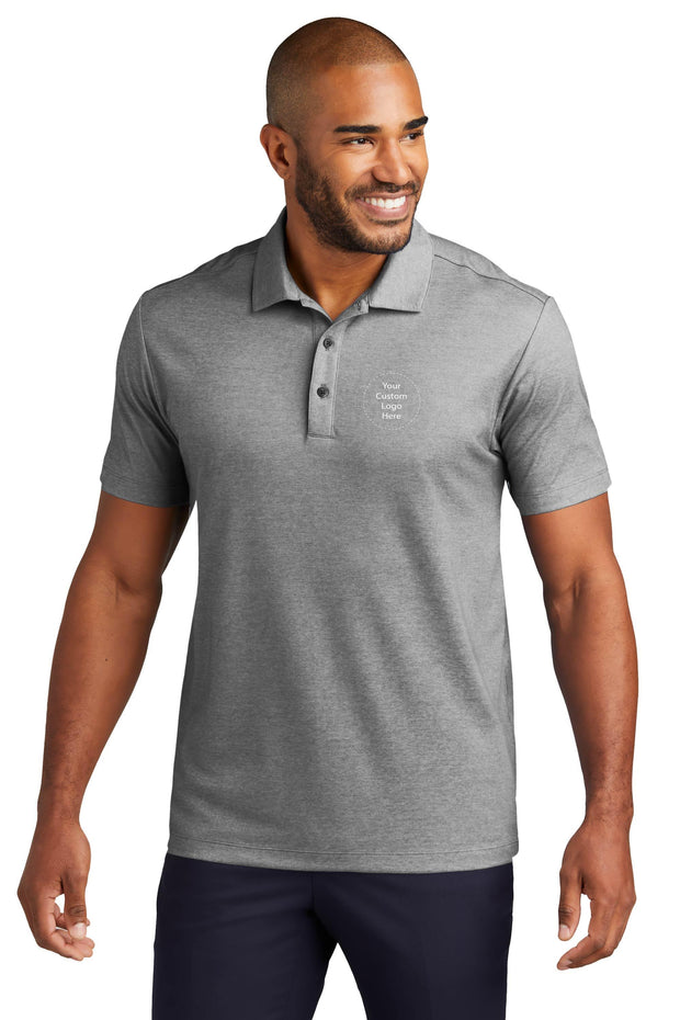 NEW-K830 PA Mens Fine Pique Blend Polo