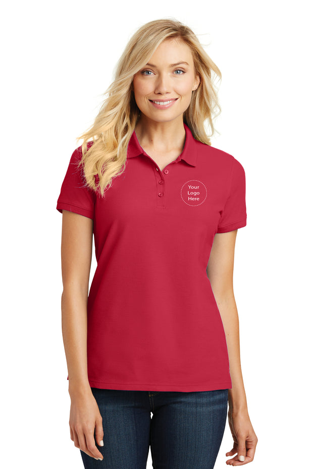 L100-Port Authority® Core Classic Pique Polo Shirt