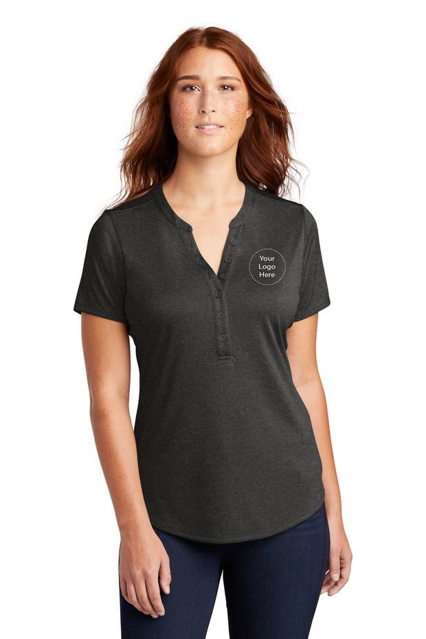 LST468 Sport-Tek ®Ladies Endeavor Henley