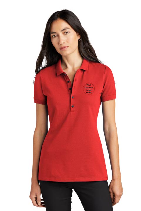 MM1001 Mercer+Mettle™Ladies Stretch Heavyweight Pique Polo