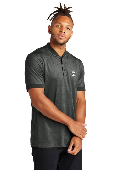 NEW! MM1008 Mercer+Mettle™ Stretch Pique Henley