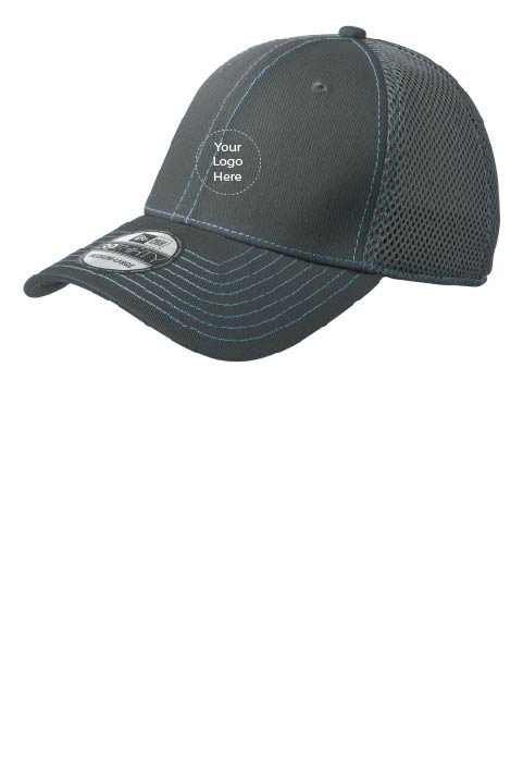 NE1120-New Era® Stretch Mesh Contrast Stitch Cap