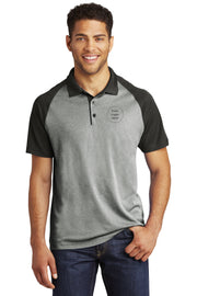 ST641 Sport-Tek® PosiCharge® RacerMesh® Raglan Heather Block Polo