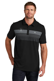 NEW-TM1MY402 Travis Matthew  Coastal Chest Stripe Polo