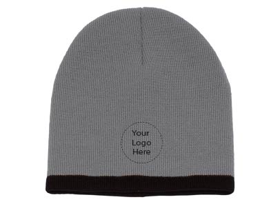 FH520 Acrylic Beanie w/ Contrasting Trim